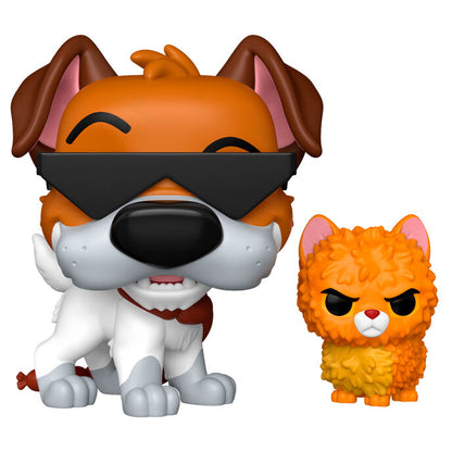 Figura POP Disney Oliver & Company Dodger con Oliver 5  1 Chase