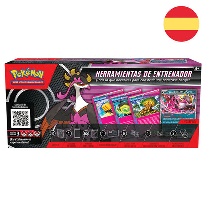 pokemon trading card game trainer tool kit case (spanish)