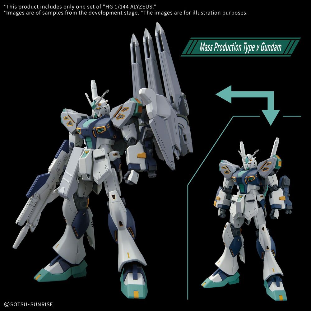 HG 1144 Alyzeus MSG: Hathaway: The Sorcery of Nymph Circe Gundam 25cm model kit