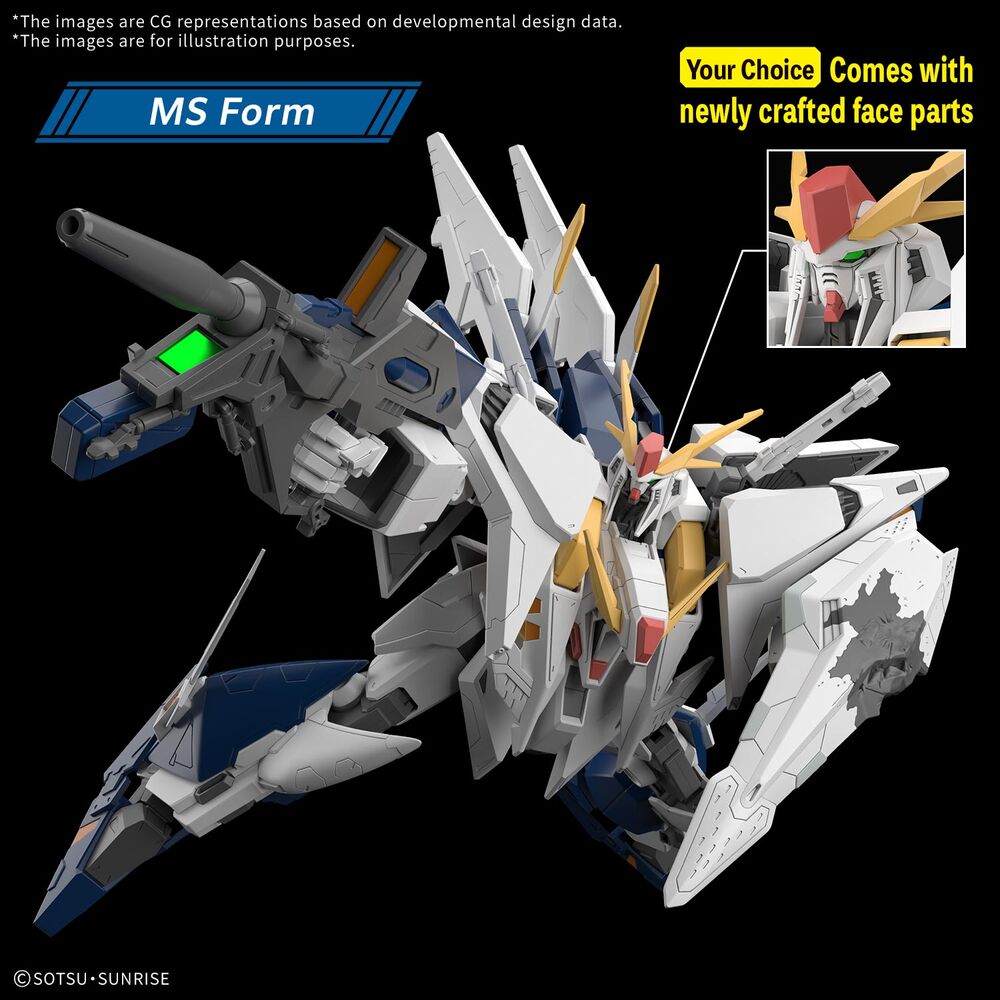 HG 1144 XI Gundam MSG Hathaway the Sorcery of Nymph Circe Gundam model kit