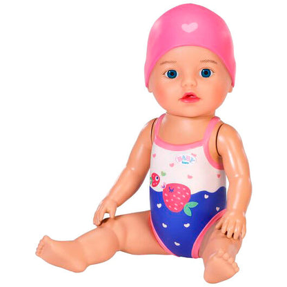 baby born swimming doll 30cm