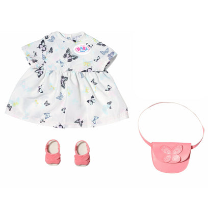 baby born butterfly dress