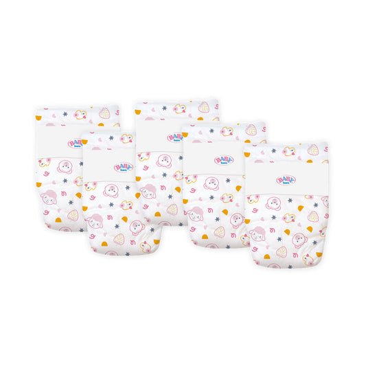 pack of 5 baby born diapers