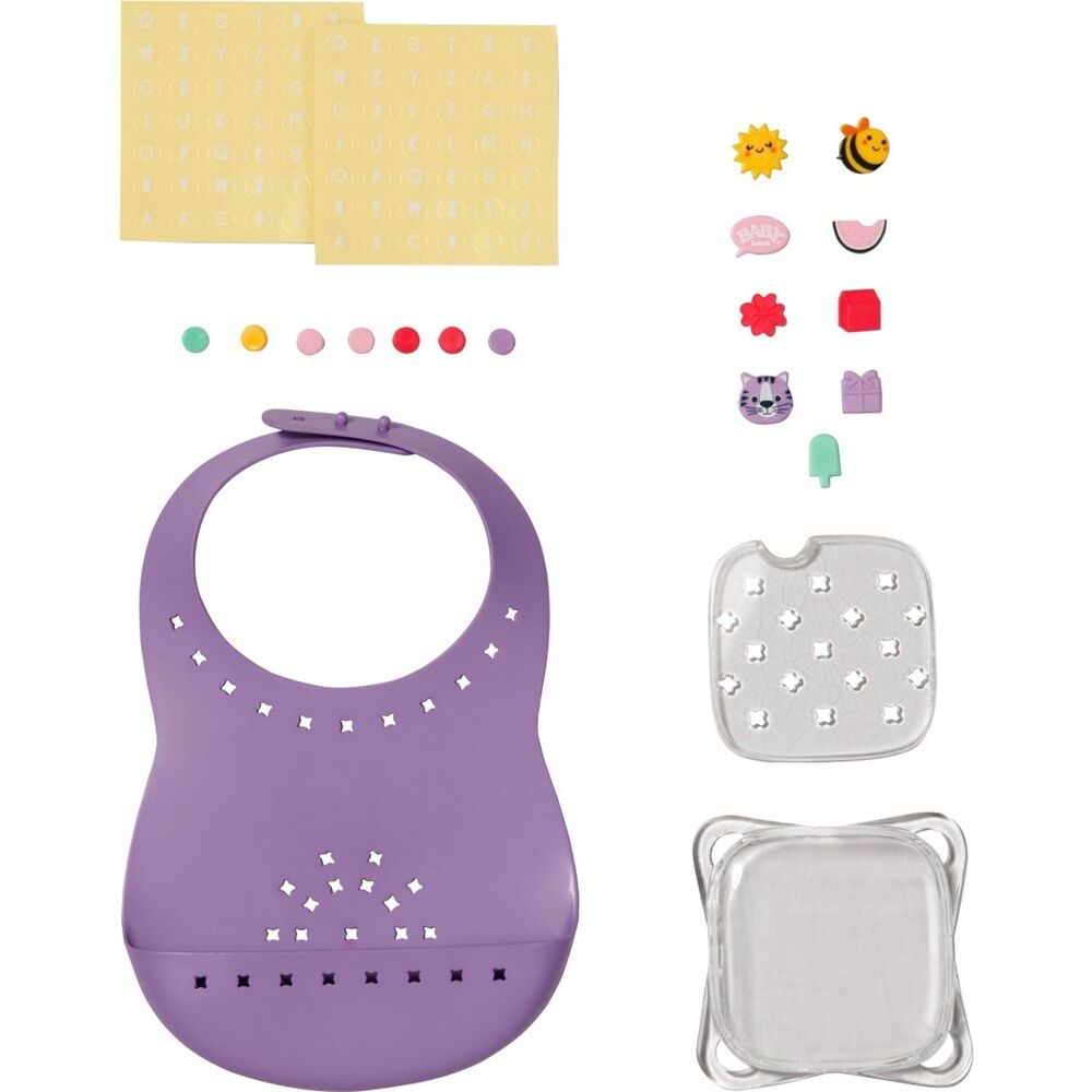 baby born bib with pins