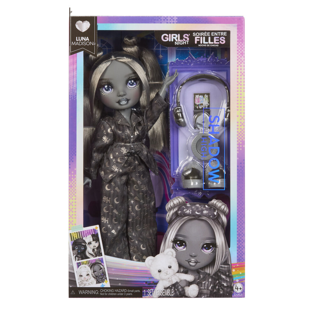 luna fashion doll girls night shadow high