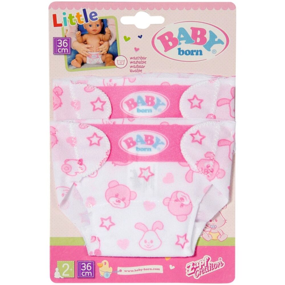 baby born 2 pack diapers