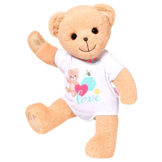 Baby Born White Teddy Bear Plush Doll 36cm