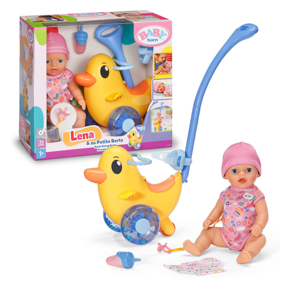 LenaPatito Berta Baby Born Doll 36cm