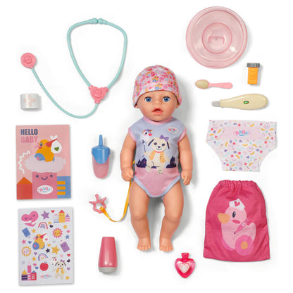 Boneca Lena Baby Born Care 36cm