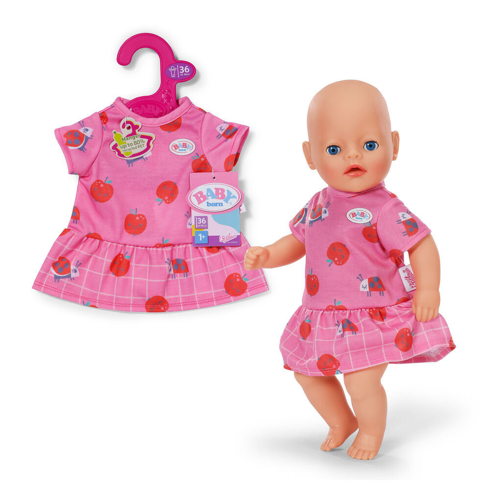 Robe rose Baby Born