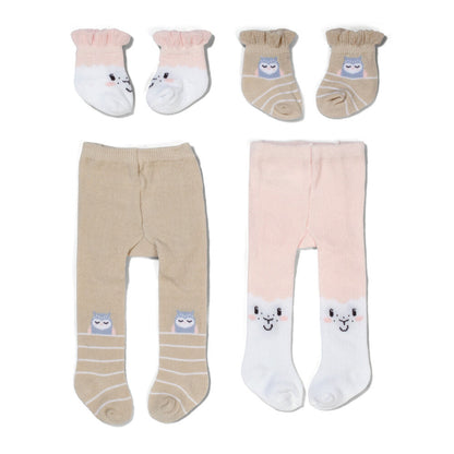 Paquete de 2 medias y calcetines Baby Born