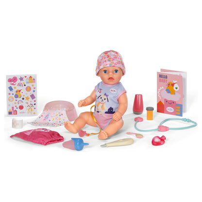 Boneca Lena Baby Born Care 36cm