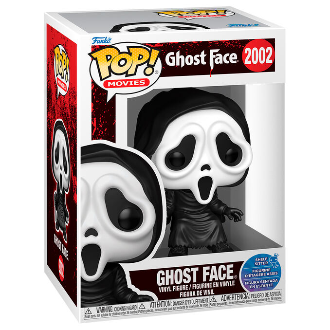 ghost face pop figure  ghost face shelf sitter