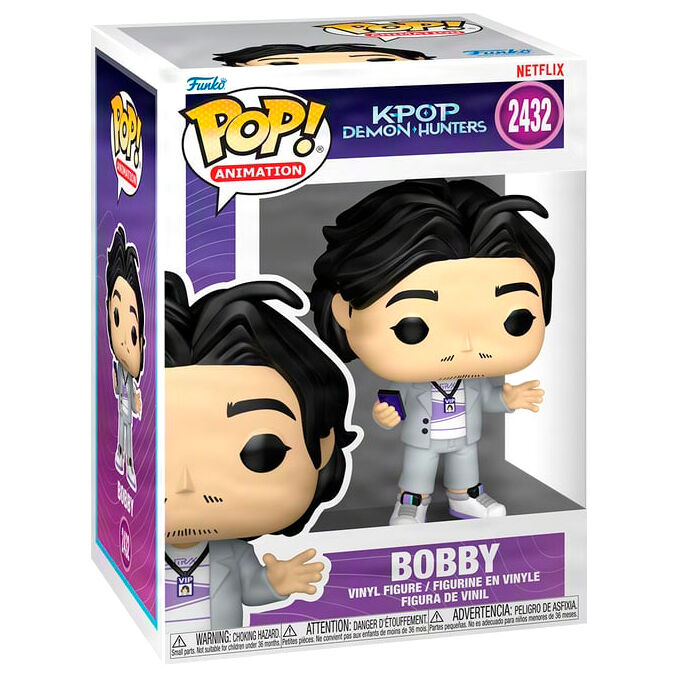 pop figure kpop demon hunters bobby