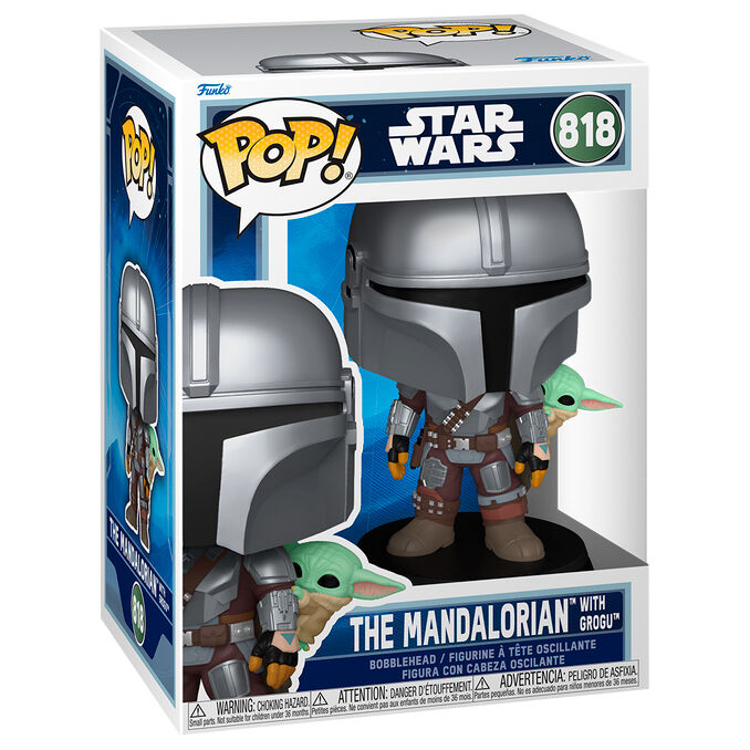 POP figure Star Wars Mandalorian & Grogu The Mandalorian with Grogu
