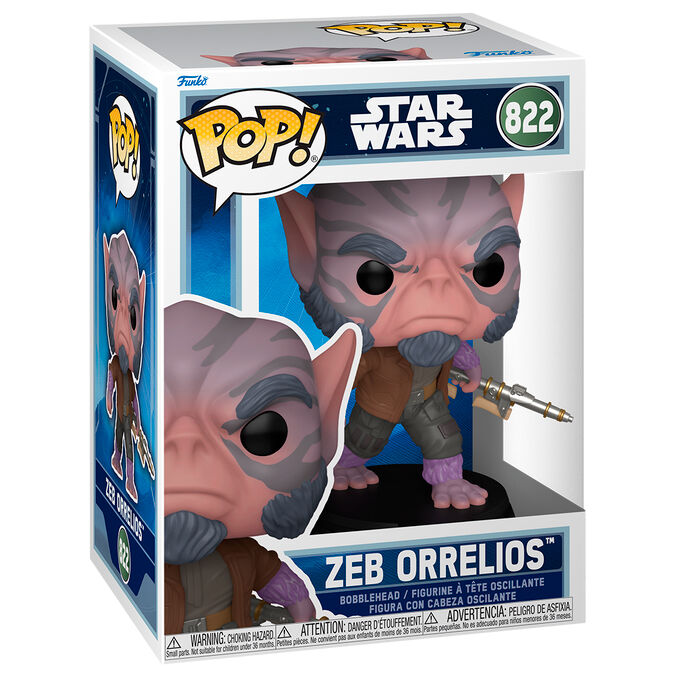 POP Figure Star Wars Mandalorian & Grogu Zeb Orrelios