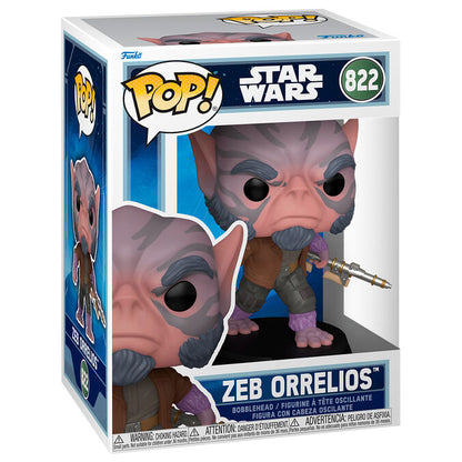 POP Figure Star Wars Mandalorian & Grogu Zeb Orrelios