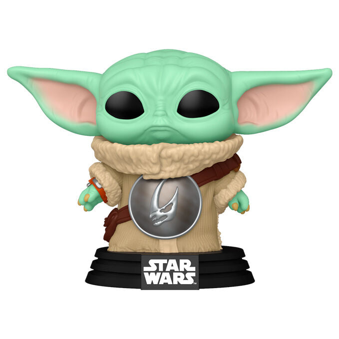 pop figure star wars mandalorian & grogu  grogu