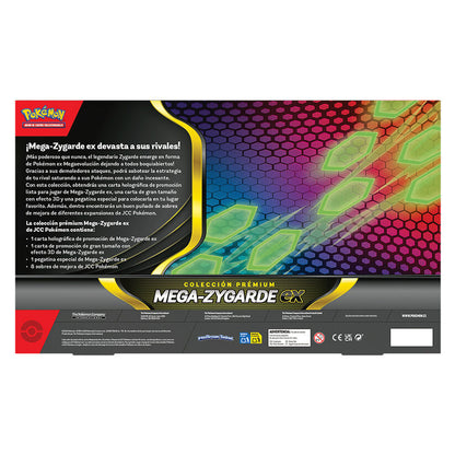 Premium Ex Mega Zygarde Pokemon Card Game Blister Pack (Spanish)