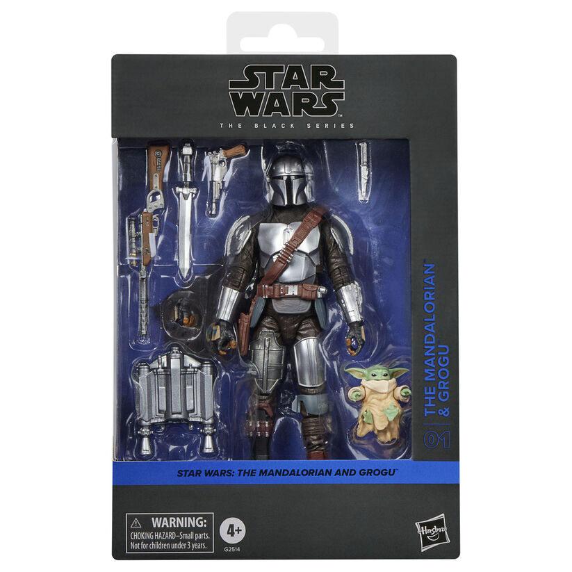 figure the mandalorian & grogu star wars the mandalorian & grogu 15cm
