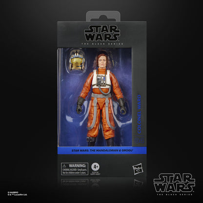colonel ward the mandalorian & grogu star wars figure 15cm