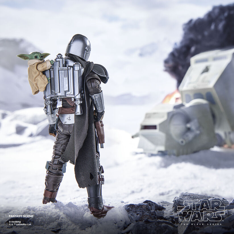 Figura de Star Wars: El Mandaloriano y Grogu 15 cm