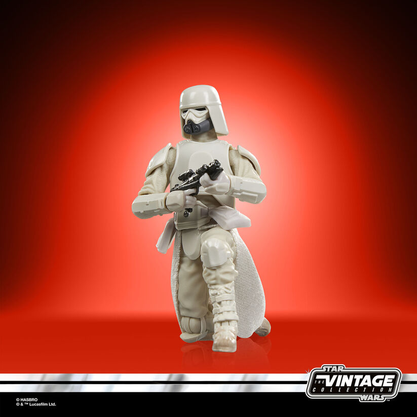 Action figure di Snowtrooper imperiale rimasto da The Mandalorian e Grogu di Star Wars 9 5 cm