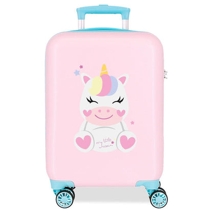 ABS trolley suitcase Happy Pets Little Roll Road 50cm