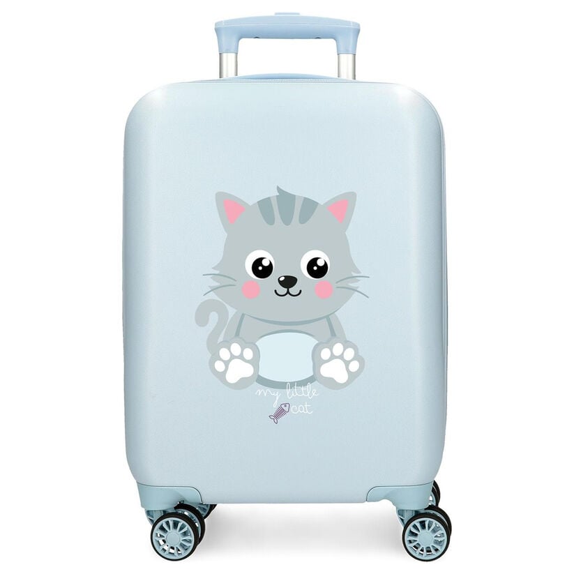 ABS trolley suitcase Happy Pets Little Roll Road 50cm