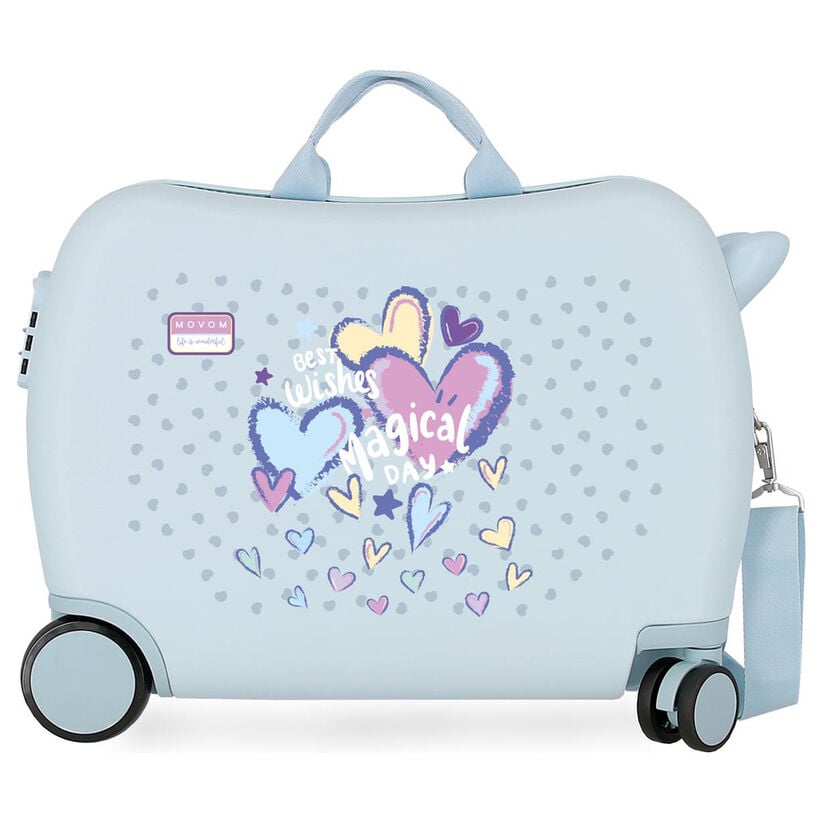 Best Wishes Movom ABS trolley suitcase 50cm