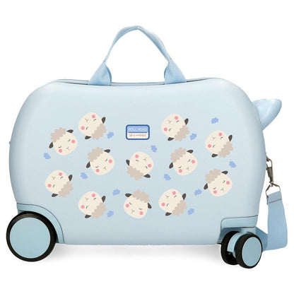 abs trolley suitcase baby pets roll road 45cm