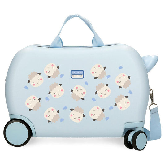 abs trolley suitcase baby pets roll road 45cm