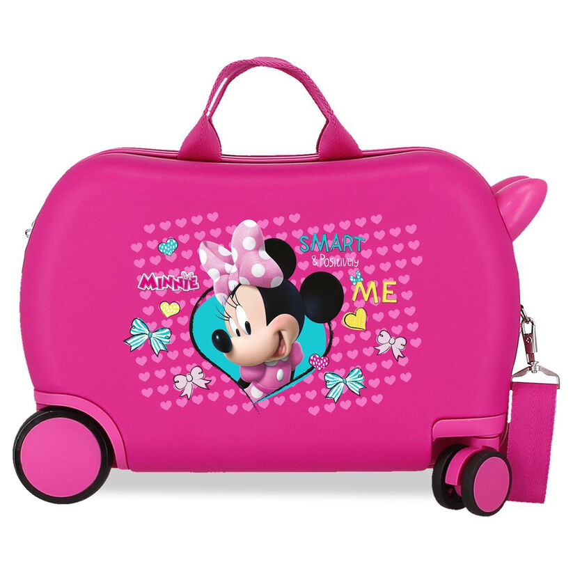 enjoy minnie disney abs trolley suitcase 45cm