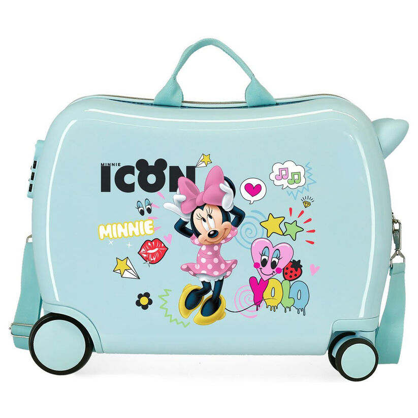 disney icon minnie abs trolley suitcase 50cm