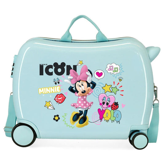 disney icon minnie abs trolley suitcase 50cm