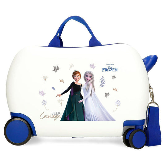 Seek Courage Frozen Disney ABS trolley suitcase 45cm