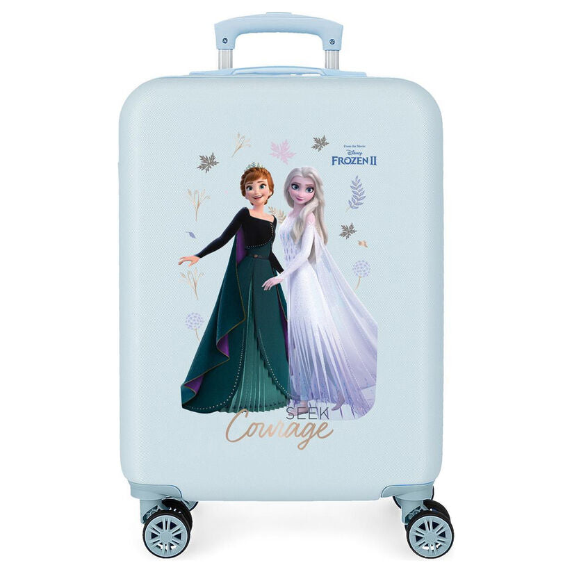 seek courage frozen disney abs trolley suitcase 55cm
