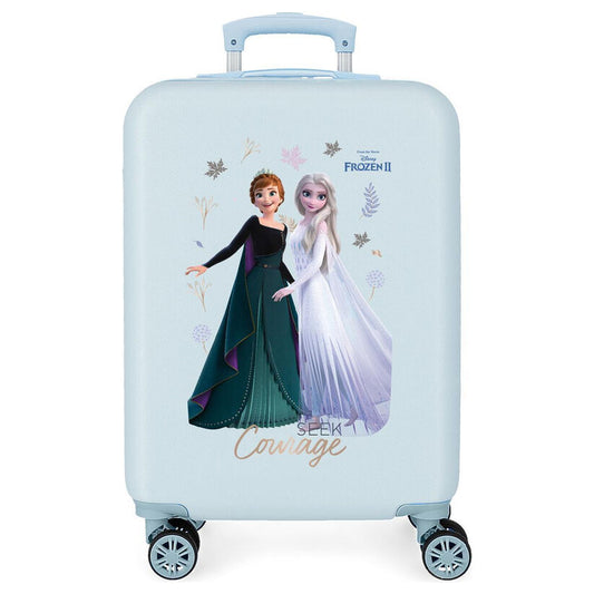 Seek Courage Frozen Disney ABS trolley suitcase 55cm
