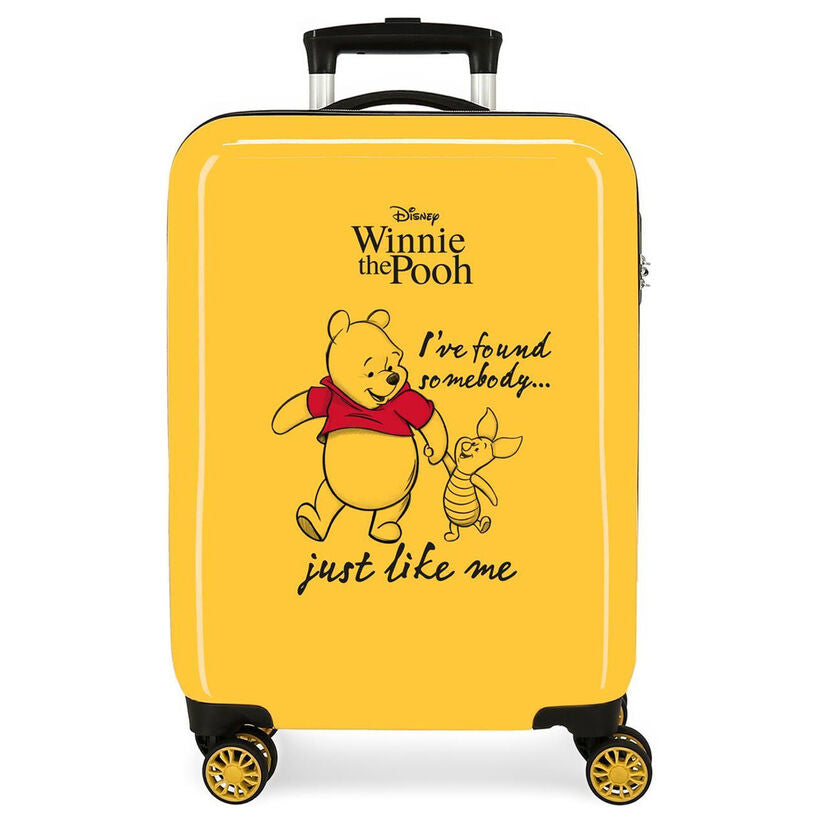 disney winnie the pooh abs trolley suitcase 55cm