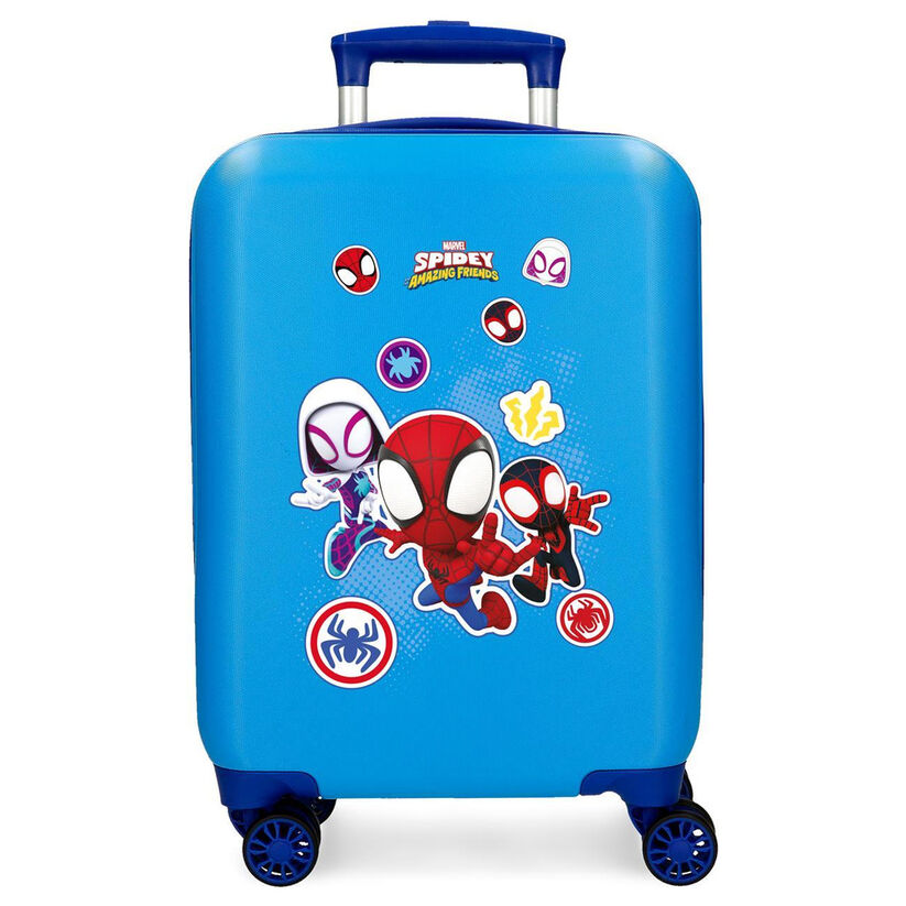 go webs go spidey marvel trolley suitcase 50cm