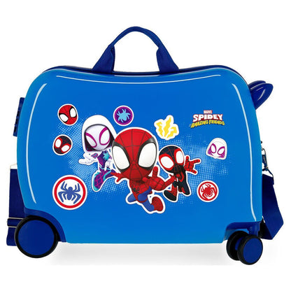 go webs go spidey marvel abs trolley suitcase 50cm