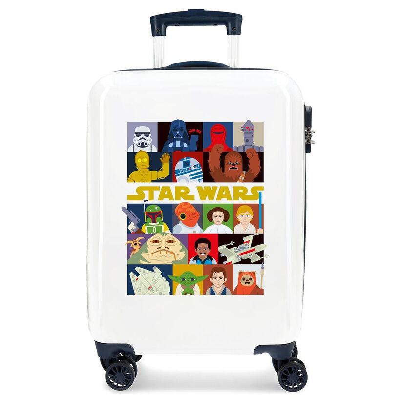 characters star wars abs trolley suitcase 55cm