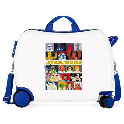 characters star wars abs trolley suitcase 50cm
