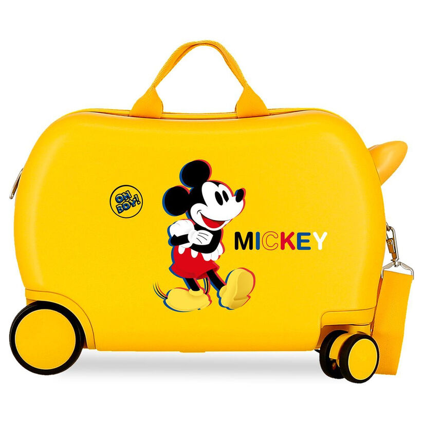 mickey disney 3d abs trolley suitcase 45cm