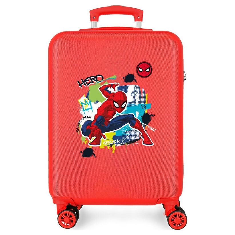 urban spiderman marvel abs trolley suitcase 55cm