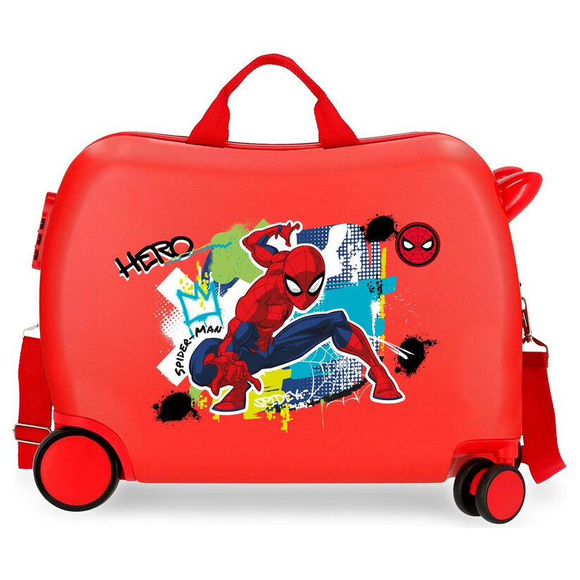 urban spiderman marvel abs trolley suitcase 50cm