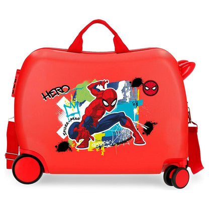urban spiderman marvel abs trolley suitcase 50cm