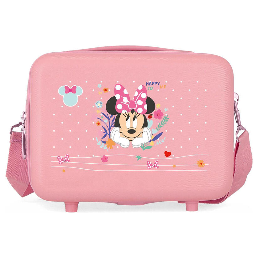 adaptable toiletry bag abs happy to be me minnie disney 29cm