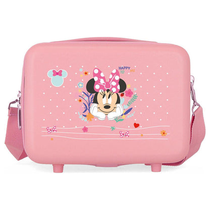 adaptable toiletry bag abs happy to be me minnie disney 29cm