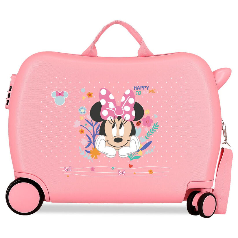ABS trolley suitcase Happy To Be Me Minnie Disney 50cm